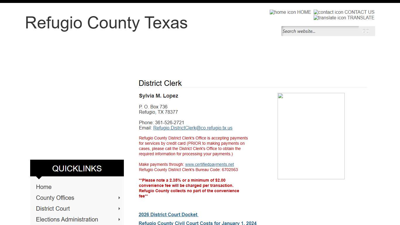 Refugio County, Texas